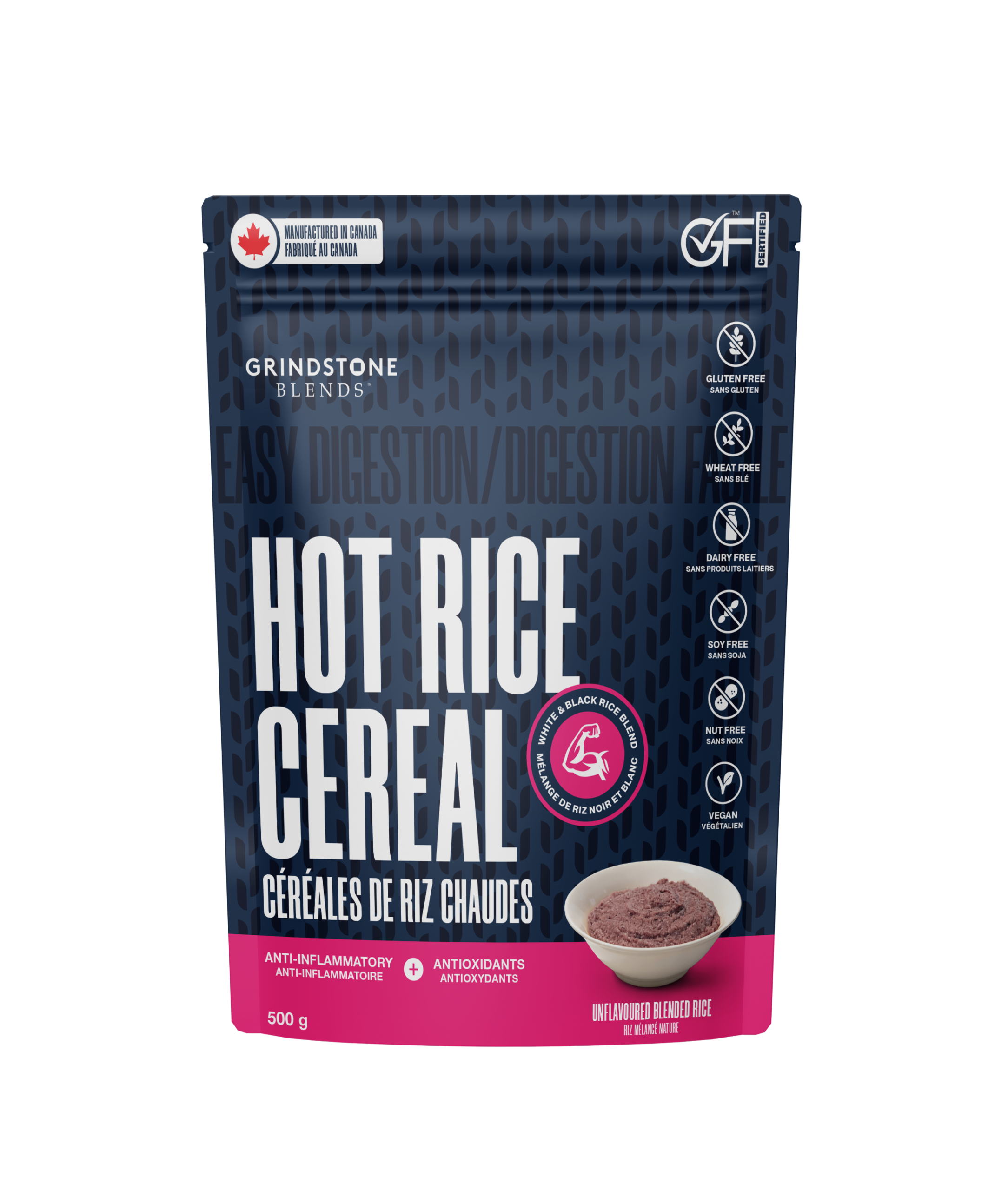 Grindstone Blends Cream of Rice package