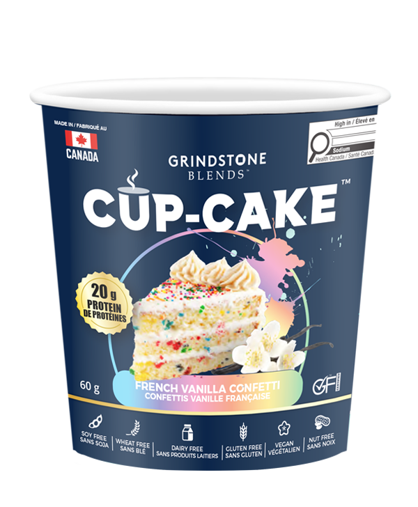 Grindstone Blends CUP-CAKE French Vanilla Confetti package