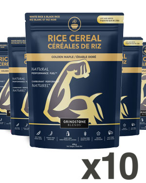 Grindstone Blends Cream of Rice Golden Maple 10-pack