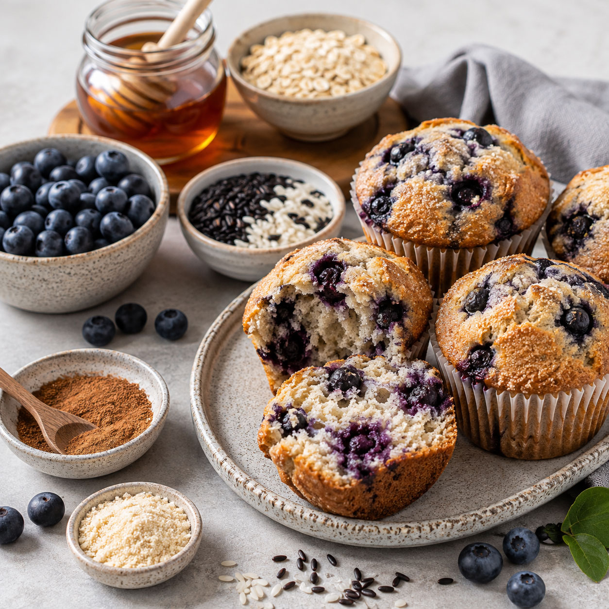 Ingredients and product concepts explored through Grindstone Blends product development
